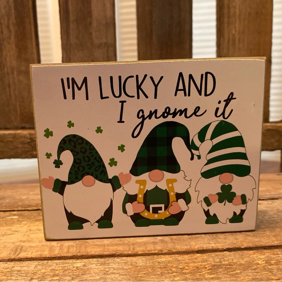 St. Patricks Day Gnome Bundle Of 7, Irish Gnome Decor, Farmhouse Gnome Decor - Picture 11 of 16